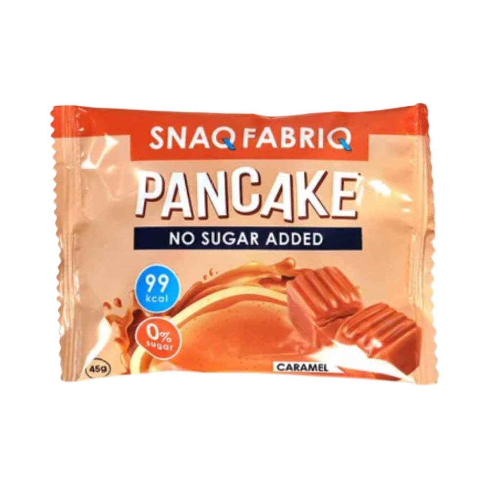 Панкейк "SNAQ FABRIQ" с начинкой "Мягкая карамель" 45 г х 10 НДС 10%