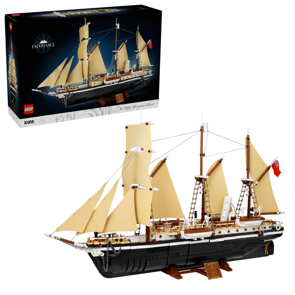 Конструктор LEGO Icons 10335 Модель корабля Выносливость