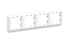 Рамка пластиковая на 4 поста универсальная Systeme Electric AtlasDesign Antique Лотос ATN101304