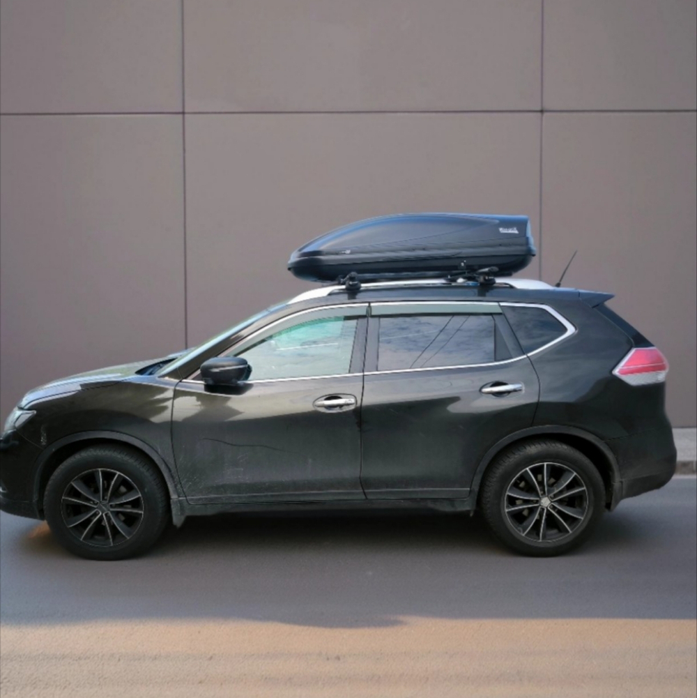 Автобокс Way-box Lainer 460 на Nissan X Trail T 32 на рейлинги