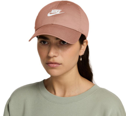 Теннисная кепка Nike Club Unstructured Futura Wash - rose gold/white