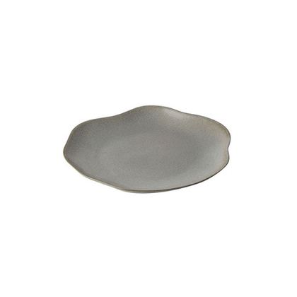 Тарелка 21х22.6см Roomers Tableware Shell серая