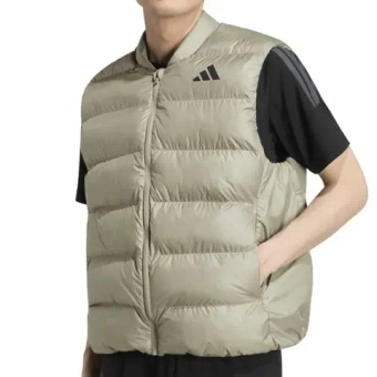 Мужская теннисная жилетка Adidas Essentials Climawarm Synthetic Down Puffer - linien green metallic