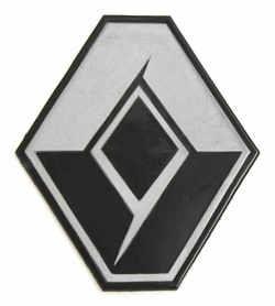 Коврик на панель BIG LOGO HONDA 17,5*14,5см KING BIG LOGO