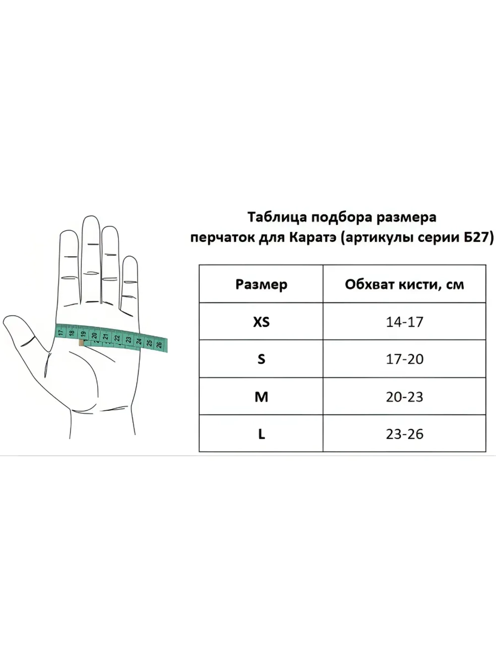 Перчатки для Киокушинкай Карате Б27КАЙ