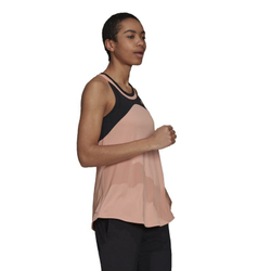 Женский топ теннисный Adidas Club Tank W - ambient blush/black