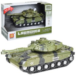 Игрушка Танк 20см на батарейках