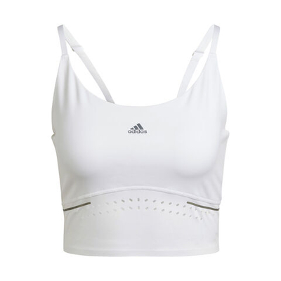 Женская теннисная майка adidas 45S Cropped Tank Top Women - White