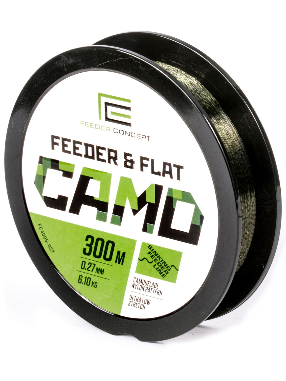 Леска монофильная Feeder Concept FEEDER & FLAT Camo 300/027