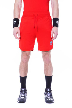 Мужские теннисные шорты Hydrogen Tech Shorts Man - red