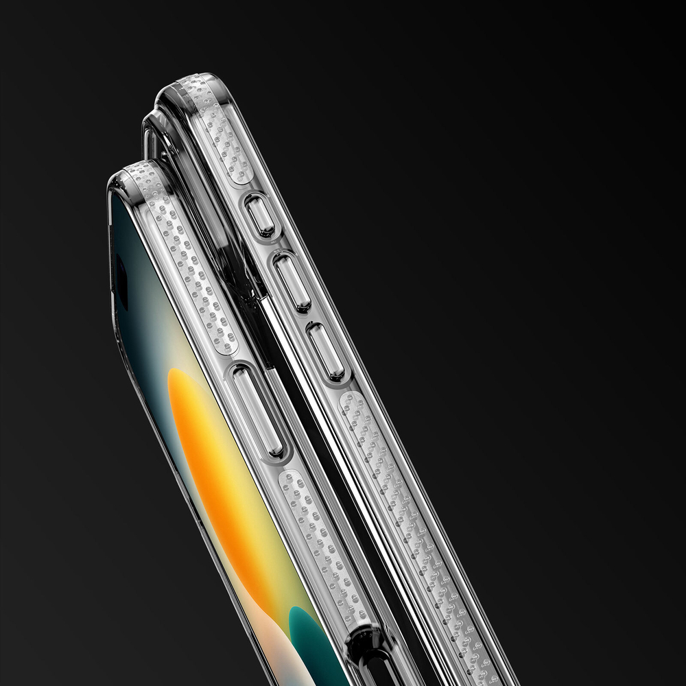 Усиленный прозрачный чехол от Dux Ducis для iPhone 17 Pro, серия Clin Series Case
