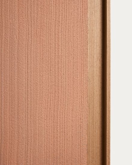 Абстрактная картина ручной работы Breon оранжевый цвет, 85 x 150 см