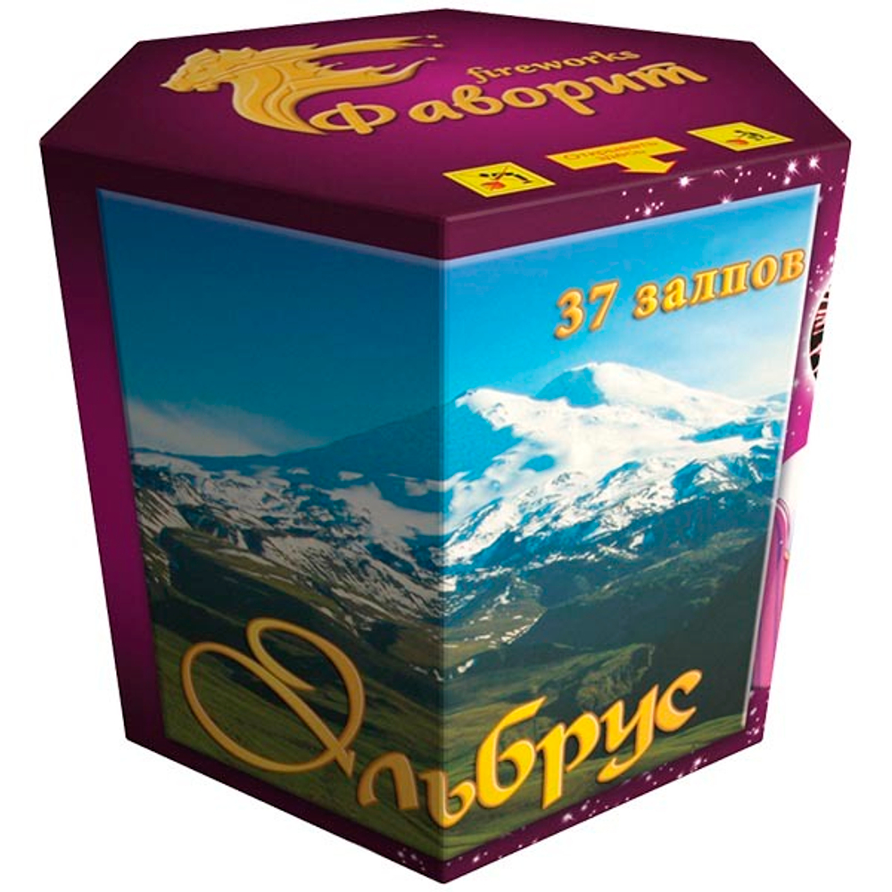 Батарея салютов "Эльбрус" 37 залпов 1,2 дюйма