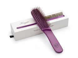 Расческа Majestic Scalp Brush фиолетовый жемчуг