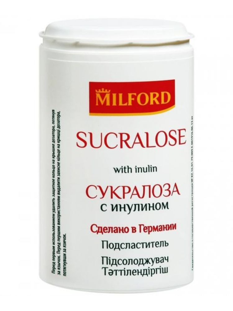 Сахарозаменитель MILFORD Сукралоза с инулином 370 таб
