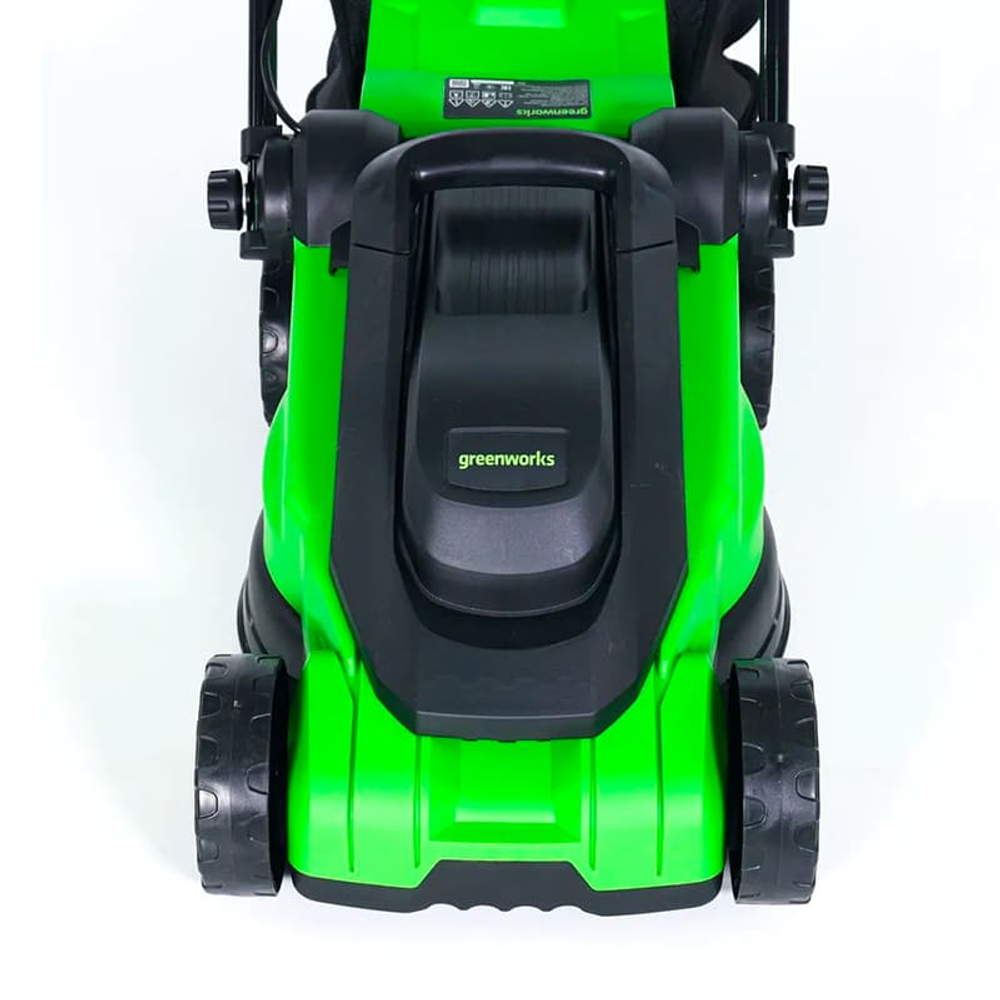 Газонокосилка электрическая Greenworks Арт. 2517807, 1200 Вт, 32 см
