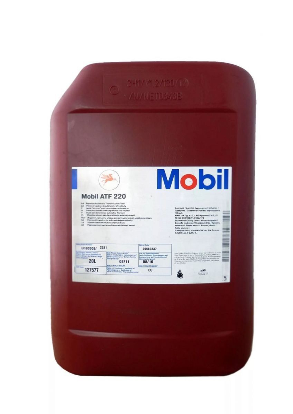Масло трансмиссионное MOBIL ATF 220