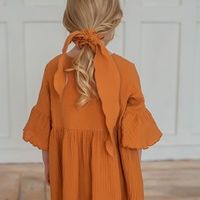 Платье муслиновое "Орех"