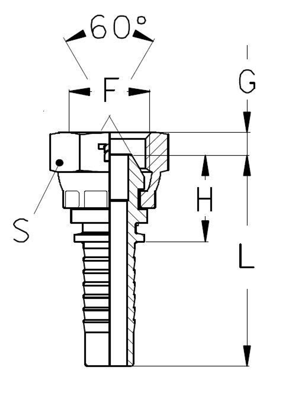Фитинг DN 32 BSP (Г) 1.1/2