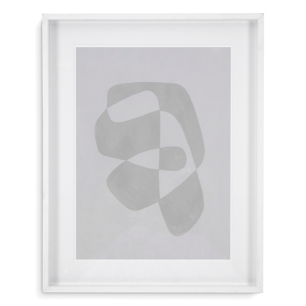 Постер Print Soft shape set of 4 арт.116653