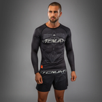 Рашгард Venum Eclipse LS Black/Ivory
