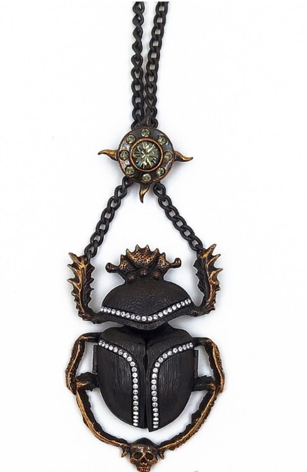 Подвеска Alchemy Gothic P576 Black Sun Khepri