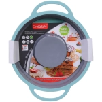 Форма силиконовая «CooKstyle» круглая с ручками, 30,5*24*4,5см, с металлической вставкой