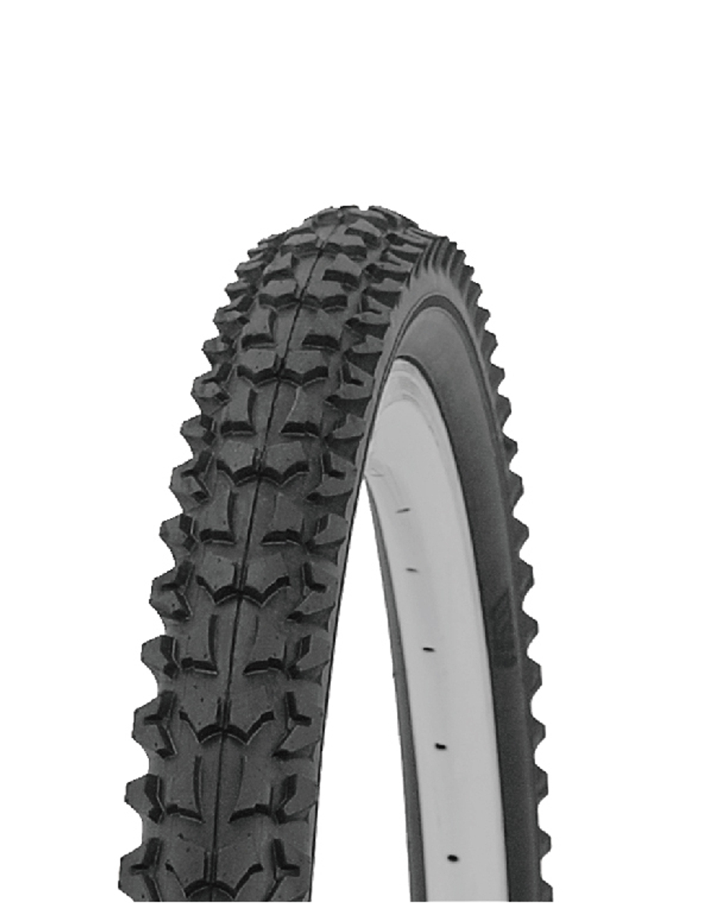 Покрышка TRIX 20"х 1.95 (53-406) TX-1001A, горная высокая, черная