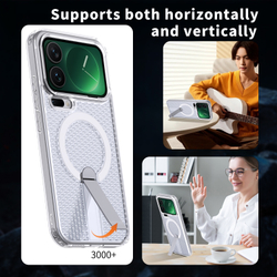 Прозрачный чехол Mesh Pro Magnetic Case для Xiaomi 17 Pro Max