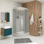 Душевая кабина Niagara Classic NG-33094-14RP (100х90х215) средний поддон(26см),стекло матовое,4 места