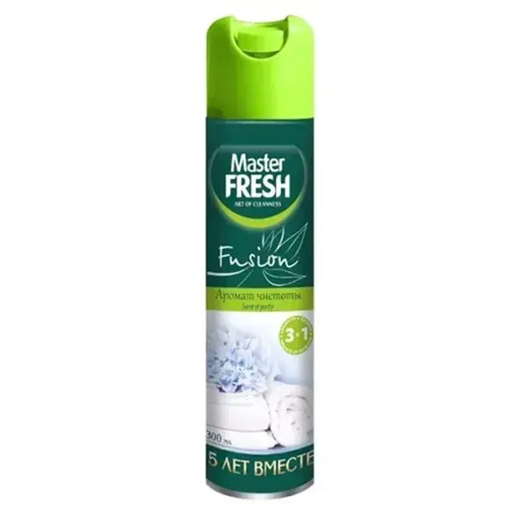 Освежитель воздуха Аромат чистоты 300мл Master FRESH