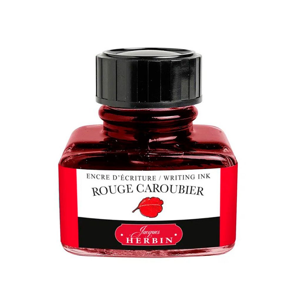 Чернила во флаконе Herbin 30 мл Rouge caroubier алые (13022T)