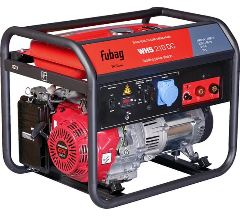 Сварочная бензиновая электростанция 220 В FUBAG WHS 210 DC Honda 838240