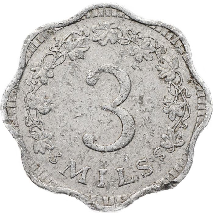 3 миля 1972 Мальта