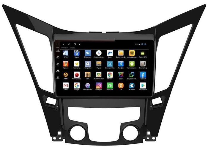 Магнитола для Hyundai Sonata 2010-2013 (YF) - Parafar PF310XHD на Android 13, CarPlay, 4G SIM-слот
