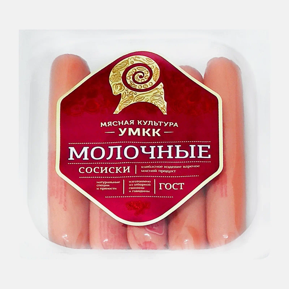Сосиски Уфимский МКК Молочные 255г