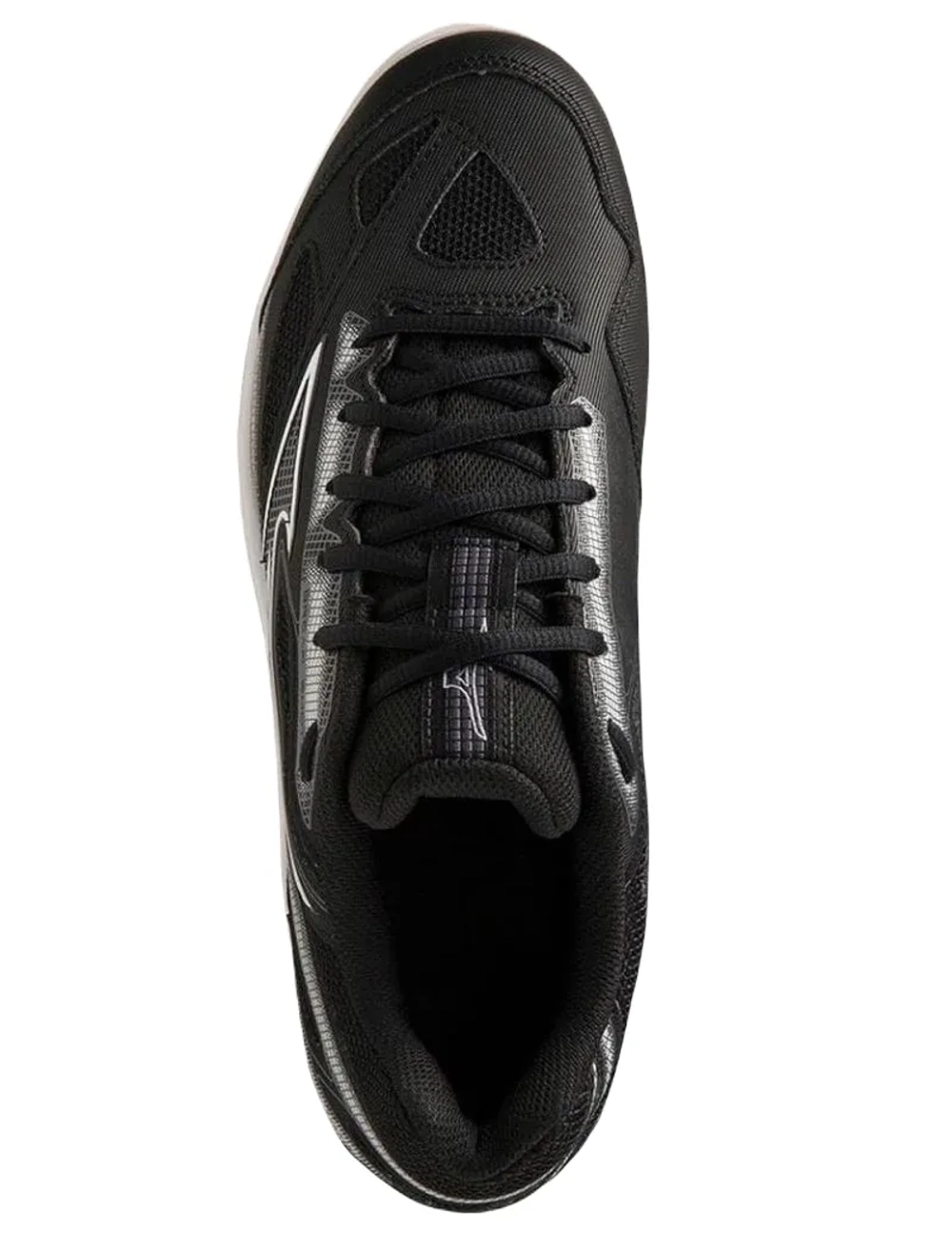 Теннисные кроссовки Mizuno Break Shot 4 CS - black/white/harbor mist