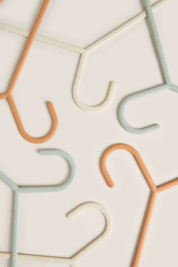 ZARA HOME ДЕТСКИЕ ВЕШАЛКИ (УПАКОВКА ИЗ 6 ШТУК), РАЗНОЦВЕТНЫЙ