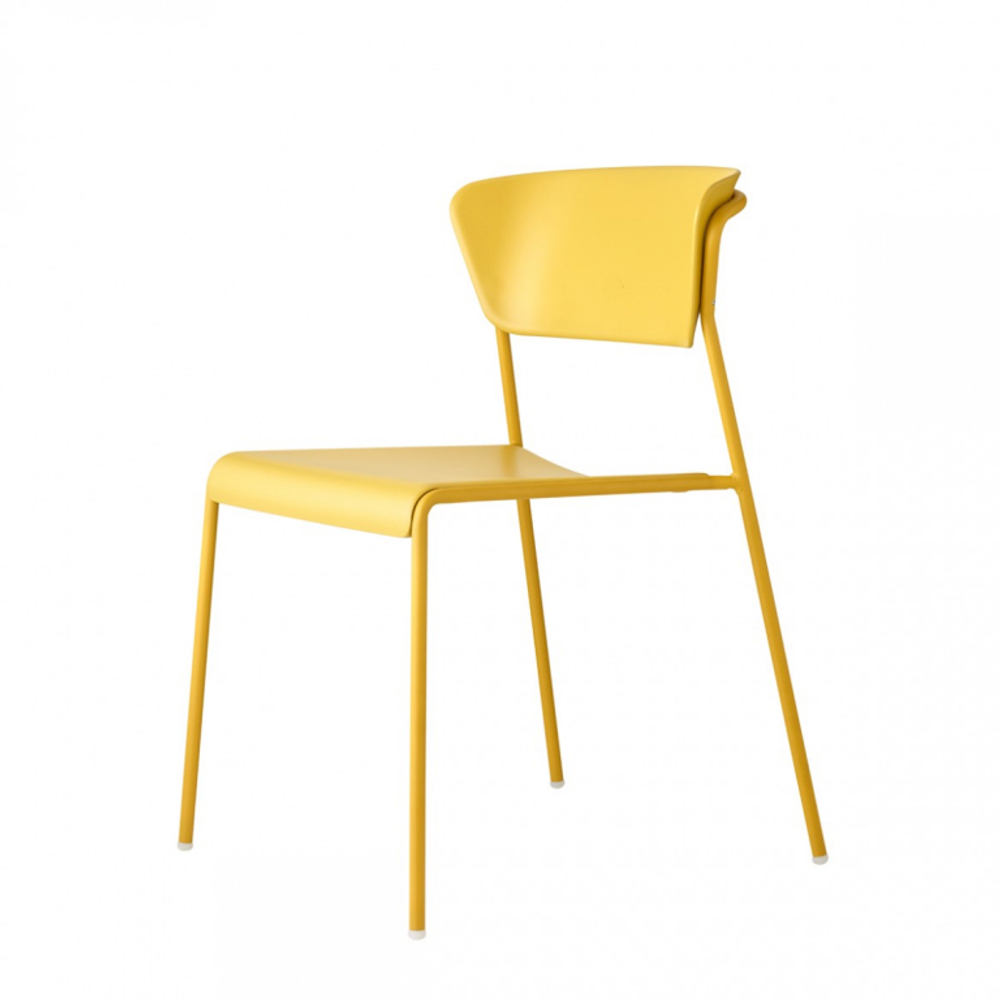 Стул пластиковый Scab Design Lisa Technopolymer, желтый