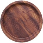 Поднос пластиковый «WOOD» 32,5*2,5см