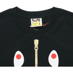 A Bathing Ape Bathing Ape Zip Shark Short Sleeve Футболка белый красный