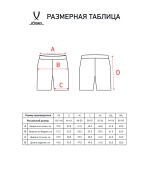 Шорты судейские Referee shots, черный