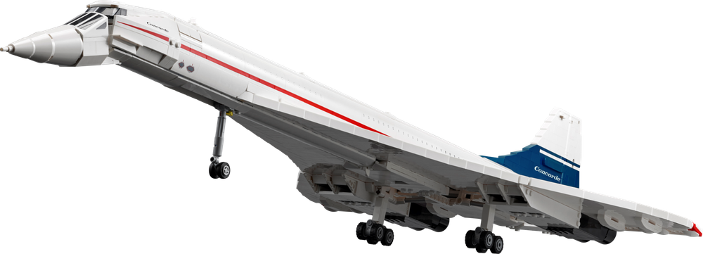 Конструктор Лего Айконс Конкорд 10318 | LEGO Icons Concorde коллекционная модель сверхзвукового самолёта 2083 детали 18+