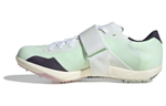 Adizero High Jump Adidas "White Green Spark"