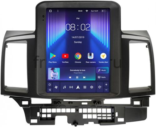 Магнитола для Mitsubishi Lancer X 2007-2016 - Teyes TPRO 2 монитор 9.7" QLED в стиле "Тесла" на Android 10, Быстрая, 4G SIM-слот