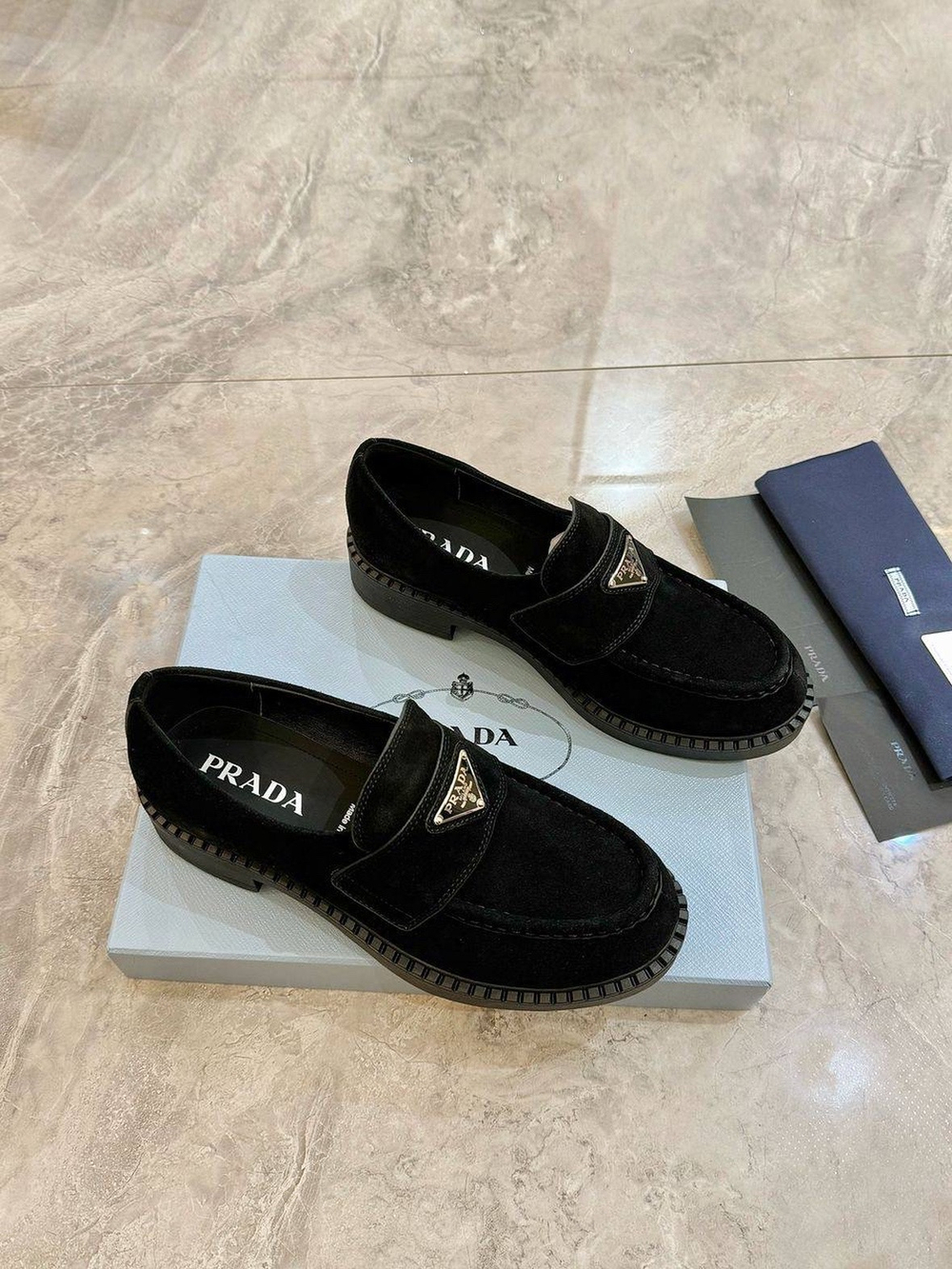 Лоферы Prada