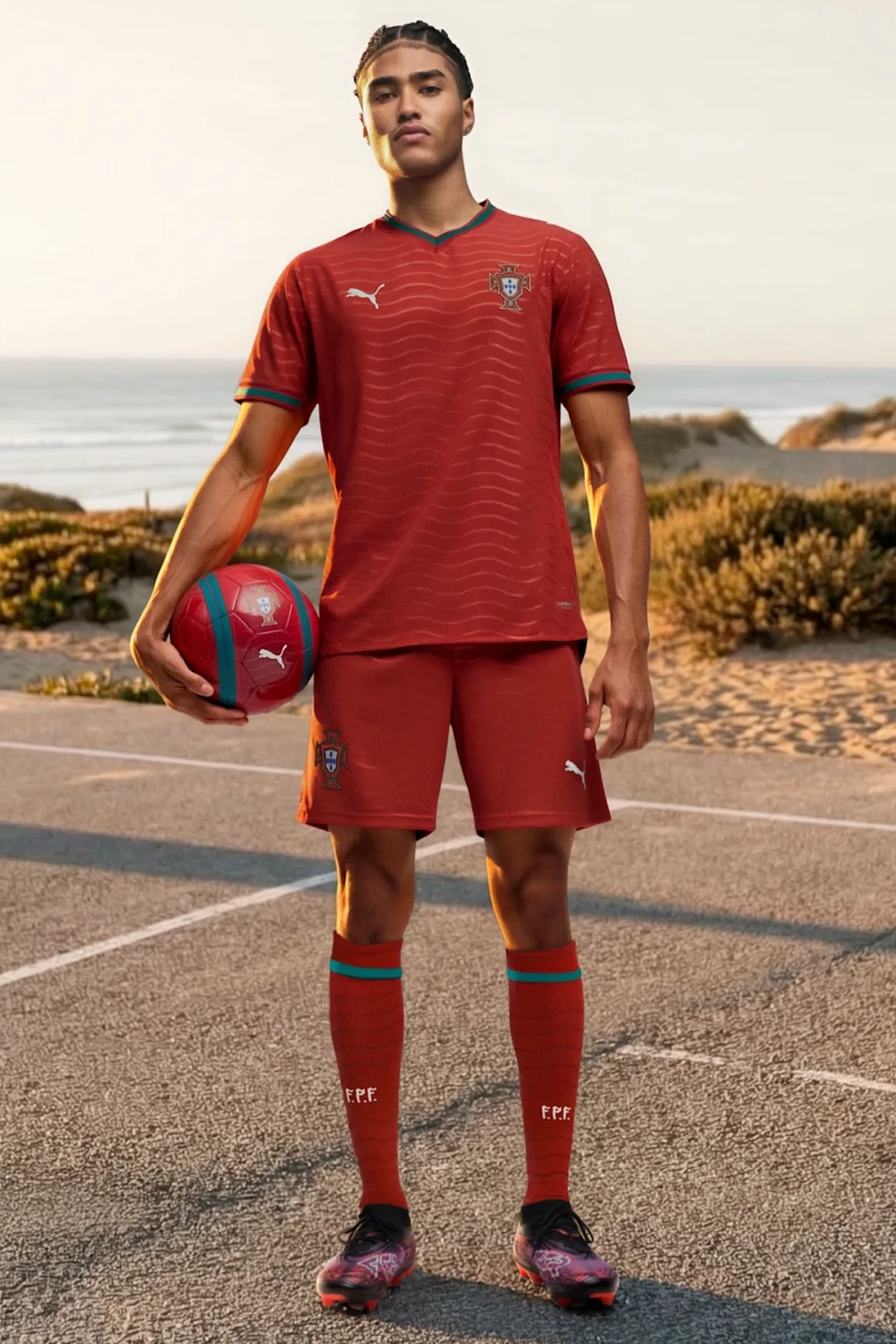 Шорты Puma Portugal 2026 Home - красный