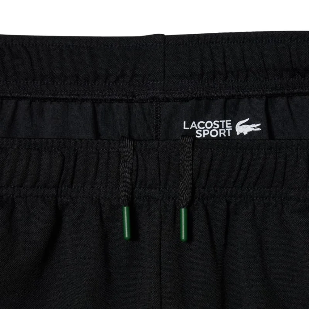 Мужские теннисные шорты Lacoste Regular Fit Ultra Dry Sport - black