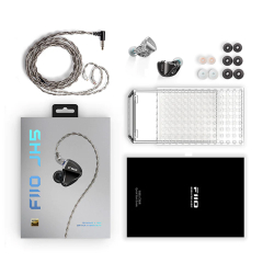 FiiO JH5 Серебристый [Silver] — проводные внутриканальные гибридные наушники