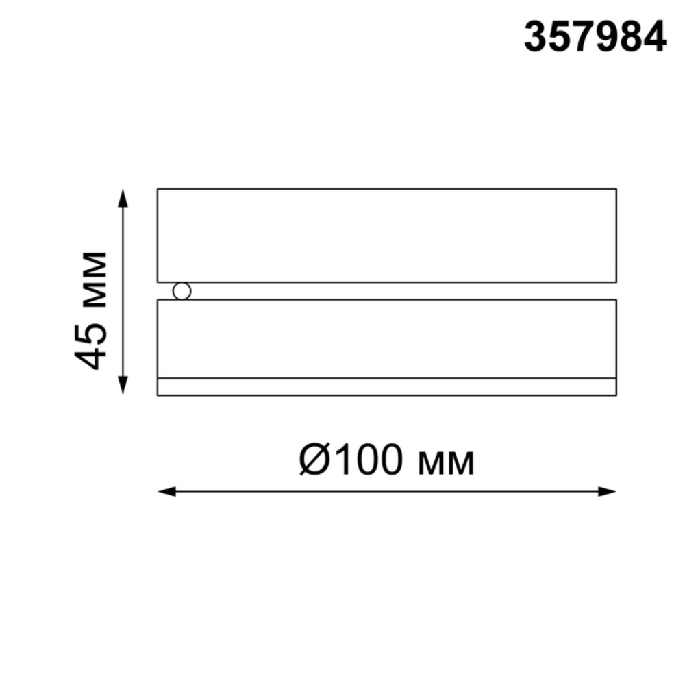 357984 OVER NT19 424 белый Накладной светильник IP20 LED 3000К 12W 220V GRODA